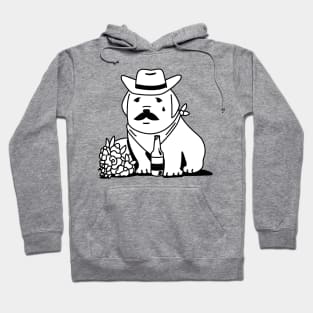 Meme dog cowboy Hoodie